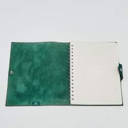 Hermes Menthe Clemence Leather Ulysee MM Agenda/Notebook 