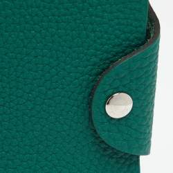 Hermes Menthe Clemence Leather Ulysee MM Agenda/Notebook 