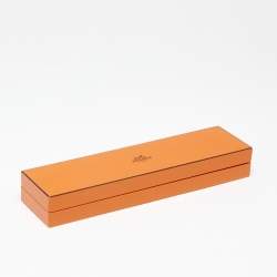 Pre Owned Hermès Sterling Silver Amulettes Constance Pendant Toggle Necklace