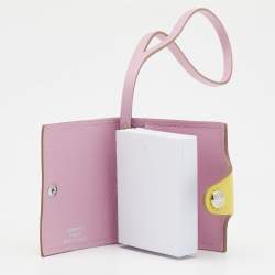 Pre Owned Hermes Bicolor Leather Ulysse Nano Charm