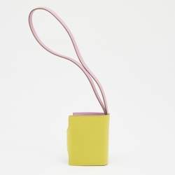 Pre Owned Hermes Bicolor Leather Ulysse Nano Charm