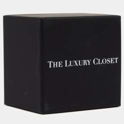 Pre Owned Hermes Hapi 3 Brown Leather Palladium Plated Wrap Bracelet S