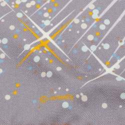 Pre Owned Hermes Grey Magic Kelly Silk Gavroche