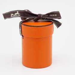 Pre Owned Hermes Black L'Arbre De Vie Silk Twilly