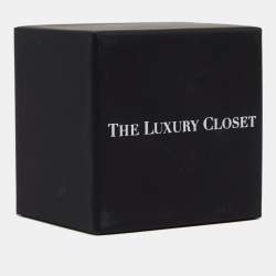 Pre Owned Hermès Clic H Orange Enamel Gold Plated Narrow Bracelet