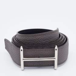 Sold at Auction: Mode: HERMES Made in France T90 leather belt with