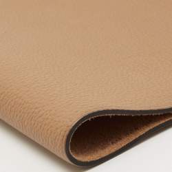 Hermes Chai Togo Leather Ulysse MM Notebook Cover