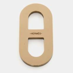 Hermes Chaîne D'Ancre Recto-Verso Two Tone Scarf Ring
