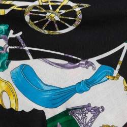 Hermes Multicolor Tout En Carre Losange Cashmere Silk Scarf