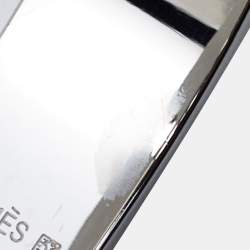 Hermes Clic H Brown Enamel Palladium Plated Bracelet