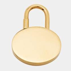 Pre Owned Hermès Gold Plated Année Mediterranee Cadena Padlock