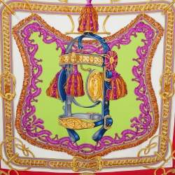 Pre Owned Hermès Multicolor Bride de Cour Silk Scarf
