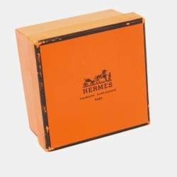 Hermes Black Leather Chamonix Vegas Lock Wide Cuff Bracelet
