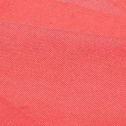 Hermes Pink Bolduc Ribbon Silk Twilly Scarf