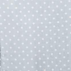 Hermes Grey/Menthol Cut Lettres Et Pois Silk Maxi Twilly 