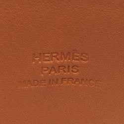 Hermès Collier de Chien Noir Leather Cuff Bracelet