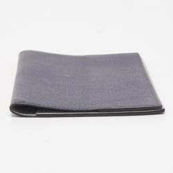 Hermes Bleu Indigo/Blue Glacier Evercolor Leather MC² Magellan Passport Holder