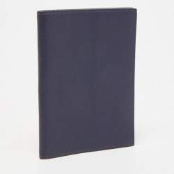 Hermes Bleu Indigo/Blue Glacier Evercolor Leather MC² Magellan Passport Holder