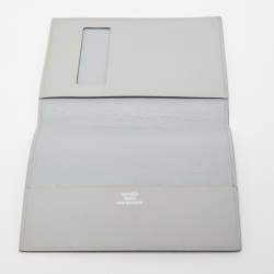 Hermes Bleu Indigo/Blue Glacier Evercolor Leather MC² Magellan Passport Holder