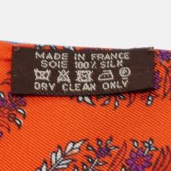 Hermes Multicolor Coup De Fouet Silk Maxi Twilly 