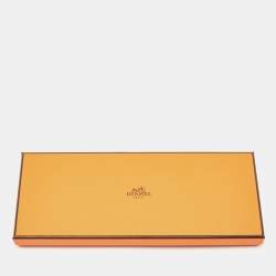 Hermes Orange/Celeste/Colvert Leather Rodeo Grigri Bag Charm GM