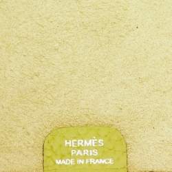 Hermes Kiwi Togo Leather Ulysse Mini Notebook