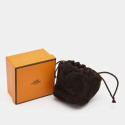Hermes Swift Mors Leather Gold Plated Bracelet