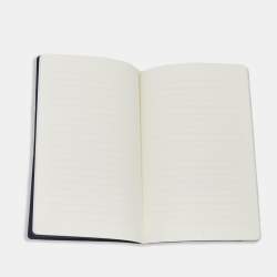 Hermès Black Grain d'H Blank Writing Pad