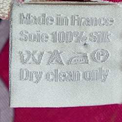 Hermès Multicolor Quadrige Printed Silk Jersey Scarf
