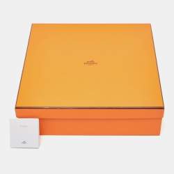Hermes Lacquered Wood and Taurillon Leather H Facettes Jewelry Box