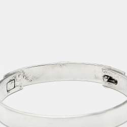 Pre Owned Hermes Collier De Chien Sterling Silver Bracelet