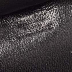 Hermes So Black Milo Leather GriGri Rodeo Bag Charm GM