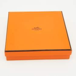 Hermes Gold/Chocolat Box and Togo Leather Reversible Belt Strap 105CM