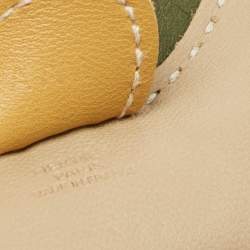 Hermes Trench/Canopee/Curry Milo Leather GriGri Rodeo Bag Charm PM