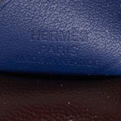 Hermes Rouge Sellier/Mauve Sylvestre/Bleu Saphir Milo Leather GriGri Rodeo Pegase Bag Charm PM
