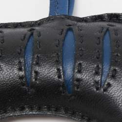 Hermes Noir/Bleu de Malte Milo Leather RooRoo Bag Charm