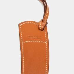Hermes Natural Sable/Jaune de Naples Veau Butler and Swift Leather Paddock Boot Bag Charm