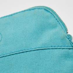 Hermes Bleu Horizon Canvas Mini Bolide Case