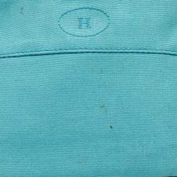 Hermes Bleu Horizon Canvas Mini Bolide Case