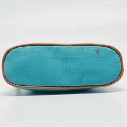 Hermes Bleu Horizon Canvas Mini Bolide Case