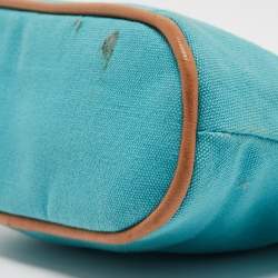 Hermes Bleu Horizon Canvas Mini Bolide Case