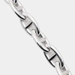 مملوكة مسبقًا Hermes Chaîne d'Ancre Sterling Silver Necklace