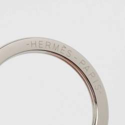 Hermes Menthe Leather Carmen Tassel Key Ring