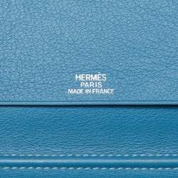 Hermes Celeste Swift Leather Vision II Simple Agenda Cover