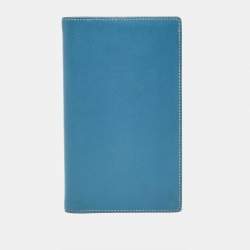 Hermes Celeste Swift Leather Vision II Simple Agenda Cover
