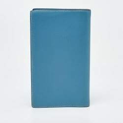 Hermes Celeste Swift Leather Vision II Simple Agenda Cover