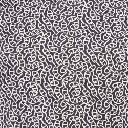 Hermes Black Printed Cotton Naoussa Chaine Micro T-Shirt M
