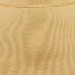 Hermes Light Orange Jersey Top and Skirt S