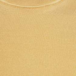 Hermes Light Orange Jersey Top and Skirt S