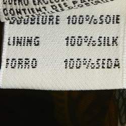 Hermès Off-White Fur Sleeveless Shearling Long Coat M